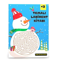 Temalı Labirent Bulmaca Kitabı (60 Süper Labirent)