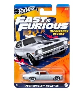 Hot Wheels Fast & Furious '70 Chevrolet Nova SS HNR88 -HRW42