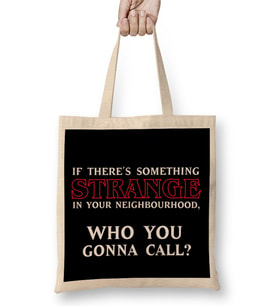 Strange In The Neighborhood Stranger Things Bez Çanta Uzun Saplı