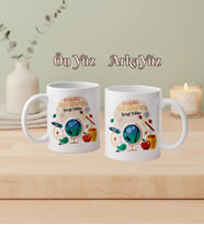 Kişiye Özel En Başarılı Sınıf Öğretmen Kupa Bardak