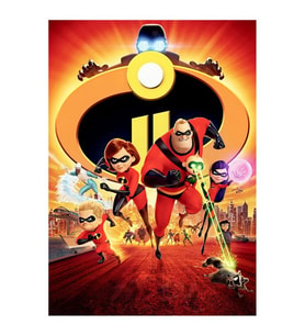 100 Parça Incredibles 2 Puzzle