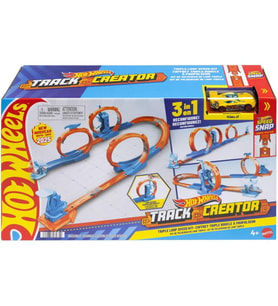 Hot Wheels Track Creator Triple Loop Kit, Jdw39 (Çok Renkli)
