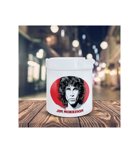 Jim Morrison Küllük Sanatçı Baskılı Kül Tablası