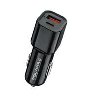 Polygold PG-38 38W Max Hızlı Araç Şarj Cihaz Çift Çıkışlı Type-C ve USB