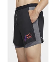 Nike Flex Stride Future Fast Reflektörlü Erkek Şort Siyah