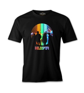 Imagine Dragons - Believer Siyah Erkek Tshirt