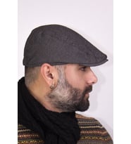 Erkek Kasket Şapkası-9991-koyugri
