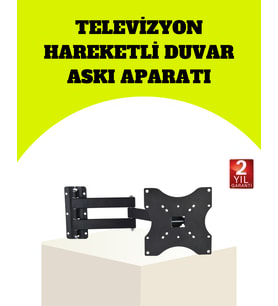 VESA Uyumlu Hareketli TV Askı Aparatı Kolay Montaj