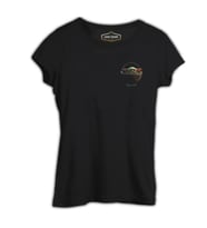 Star Wars - Baby Yoda Siyah Kadın Tshirt