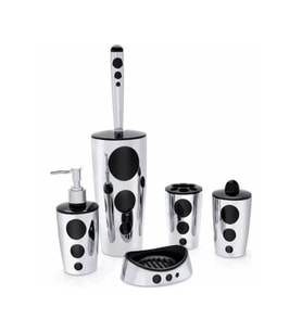 Punto 5 Parça Banyo Seti Krom Royaleks-F326