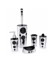 Punto 5 Parça Banyo Seti Krom Royaleks-F326