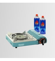 CK-508 Orcamp Seramik Kamp Ocak + 2 Golf 227 Gr Kartuş