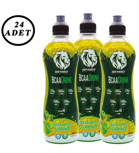 BCAA DRINK YEŞİL ELMA AROMA AROMALI  24'LÜ PAKET