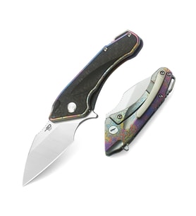BESTECH GOBLIN BT1711D Titanyum Sap CPM-S35VN Çakı (Çok Renkli)