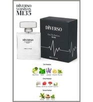 DİVERSO M135 ERKEK PARFÜM EDP 50 ML FRESH & AROMATİK  T.C. Sağlık Bakanlığı ÜTS KAYITLI