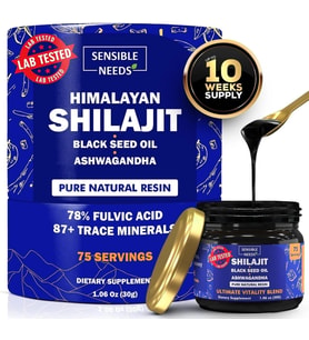 Himalayan Shilajit Black Seed Oil 75 servis 30 G.