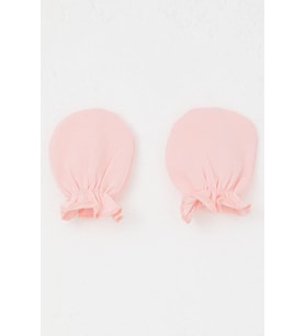 Breeze Yenidoğan Bebek Eldiven Basic Standart, Pembe