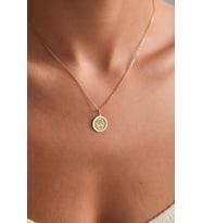 Kişiye Özel Tasarım Hamsa Model Kolye 925K Gümüş (Gold)