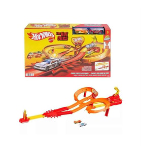 Hot Wheels The Hot Ones Crash Speedway Frenzy JFD11