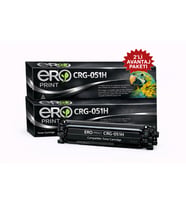 CRG-051H / Canon i-Sensys MF-264dw Muadil Toner - 2'li Avantaj Paket