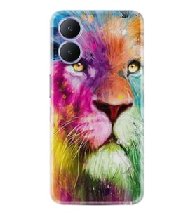Vivo Y17S Kılıf Resimli Desenli Baskılı Silikon Colorfull Leon 2 1388