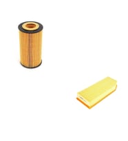 Bosch Filtre Bakım Seti Mercedes C270 CDI W203 2001-2006 Dizel Hava + Yağ filtre