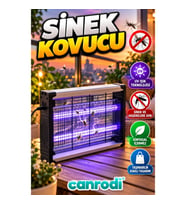 Taşınabilir Askılı UV Elektrikli Sinek Öldürücü Haşere Lambası