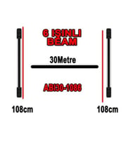 ABI30-1086 6 IŞINLI 108CM ABI30-1086 PHOTOELECTRIC BEAM DEDEKTÖR / PENCERE IŞIN BARİYERİ