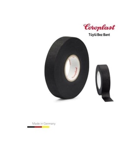 Coroplast Bez Kumaş Bant Tüylü 19mmx15mt (Çok Renkli)