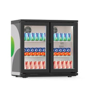 Green Cooler BB 230 WOC Mini Şişe Soğutucu, İki Kapılı