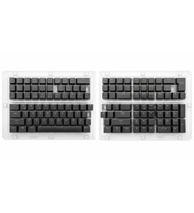 132 Tuş Universal Mekanik Klavye Tuş Takımı Kapağı Keycap Siyah TR Layout Türkçe Dizilim