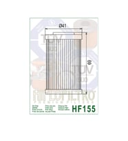 Hiflo Hf155 2014-2023 KTM 390 RC Uyumlu Yağ Filtresi