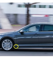 VW Passat B8 2015-19 Sol Marşpiyel Ön Çıta Krom 3G0853991A 3G0853995D