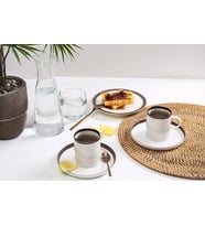 Porland Chopin Bakır Çay Fincanı Takımı 4 Parça 04ALM007891