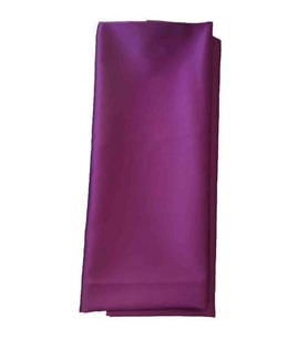 Angel Çanta Aksesuar 120X50 Cm, Koyu Mor Renk Pamuklu Saten Astarlık Kumaş