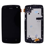 Htc Desire 500 Lcd Ekran Dokunmatik Çerçeveli  A+++Süper Kalite