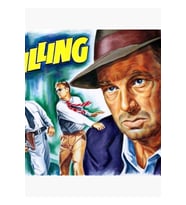 Stanley Kubrick The Killing - Sterling Hayden Portrait Tablo Ahşap Poster Dekoratif