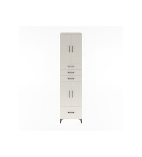 Hyperion Dolap 4 Raflı 4 Çekmeceli 4 Kapaklı 60x44x243 Aytaşı-Aytaşı