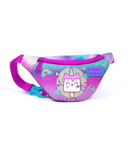 Coral High Kids Renkli Batik Unicorn Dondurma Desenli Bel Çantası 12635