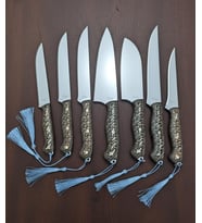 El Yapımı Mutfak Seti 7Li (Stantlı)