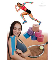 Kinezyo Sporcu Bandı Ağrı Bandı Mavi 5 M X 5 Cm KT-008