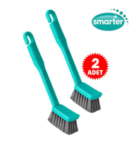 SMARTER 2 ADET BULAŞIK FIRÇASI (Yeşil)
