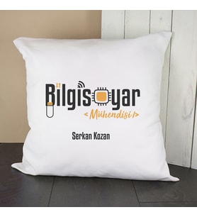 Kişiye Özel Bilgisayar Mühendisine Hediye Yastık
