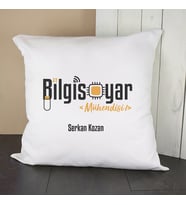 Kişiye Özel Bilgisayar Mühendisine Hediye Yastık