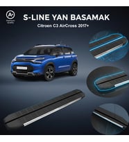 Citroen C3 AirCross S-Line Premium Krom Yan Basamak   2017 Sonrası