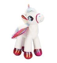 Sunman Puffy Friend Pembe Kanatlı Peluş Unicorn 52 Cm