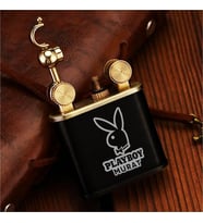 Gazlı Fitilli Çakmak Kişiye Özel İsimli Playboy Zorro Çakmak