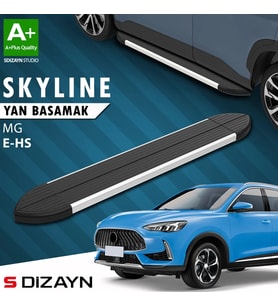 S-Dizayn MG E-HS Skyline Aluminyum Yan Basamak 183 Cm 2021-2024 A+ Kalite