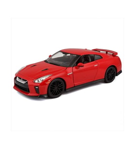 21082 Burago 1:24 Nissan GT-R 2017 Model Araba