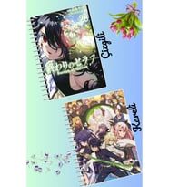 Owari no seraph defter seti 2 adet A4 boyutu 21*30 çizgili + kareli 60 syf